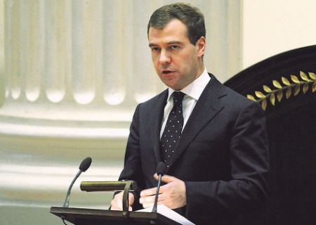 Medvedev dă uitării drepturile omului