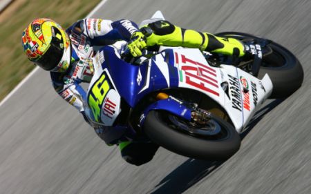 Valentino Rossi, câştigător în Grand Prix-ul Spaniei