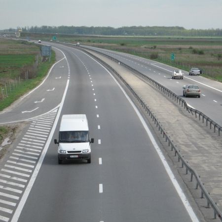 Lucrări de reparaţii pe autostrada Bucureşti - Piteşti