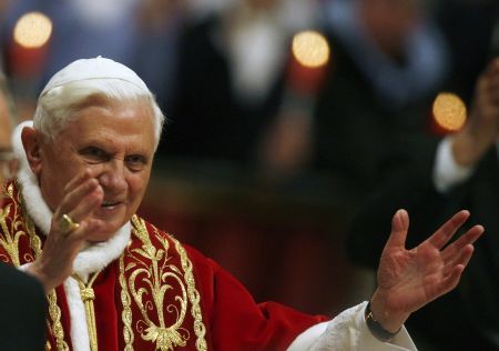 Papa Benedict pledează pentru "unitatea creştină"