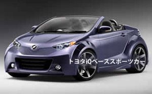 Roadster Toyota pe platforma IQ