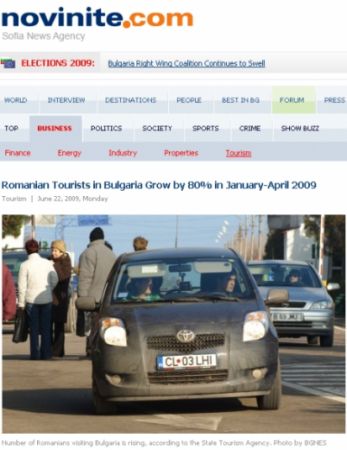 Turiştii români invadează Bulgaria