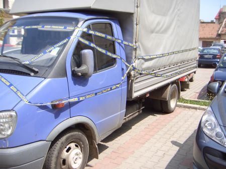 Camion cu alcool, confiscat de Garda Financiară