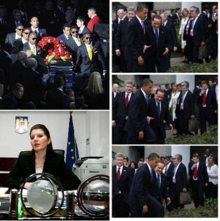 Funeraliile lui Michael au blocat lumea. În România, războiul dosarelor continuă