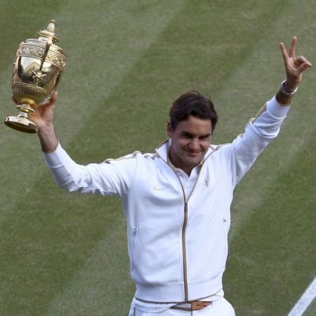 Roger Federer, Alb-Împărat!