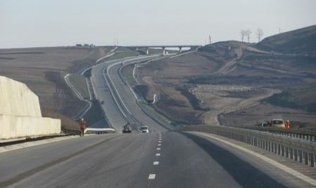 Primul drum pe Autostrada Transilvania