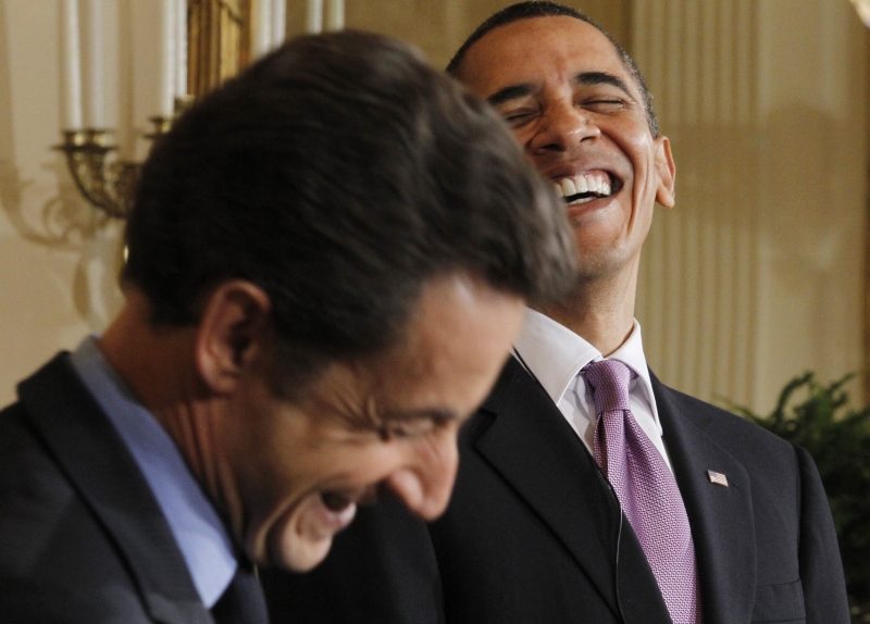 „Cura Obama” pentru Nicolas Sarkozy