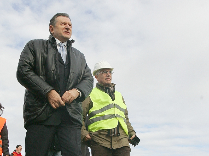 În 2010, Berceanu inaugurează 0 km de autostradă