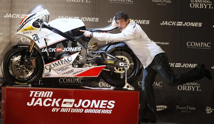 Banderas şi-a prezentat echipa de Moto2