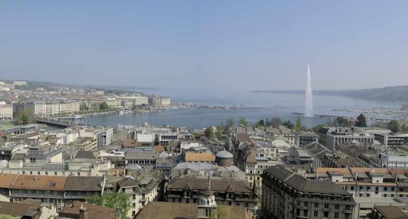 Geneva: flori, apă, moarte, fericire