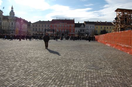 Clujul face repetiţie pentru marea curăţenie din septembrie