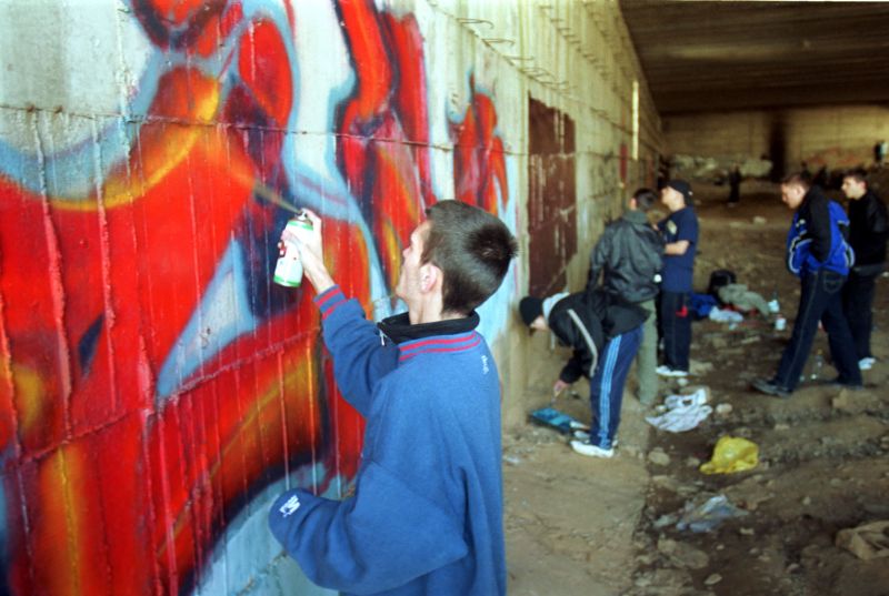 Graffiti “de Bucureşti” a fost scos în ilegalitate