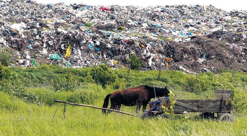 Harta gunoaielor, realizată de voluntari