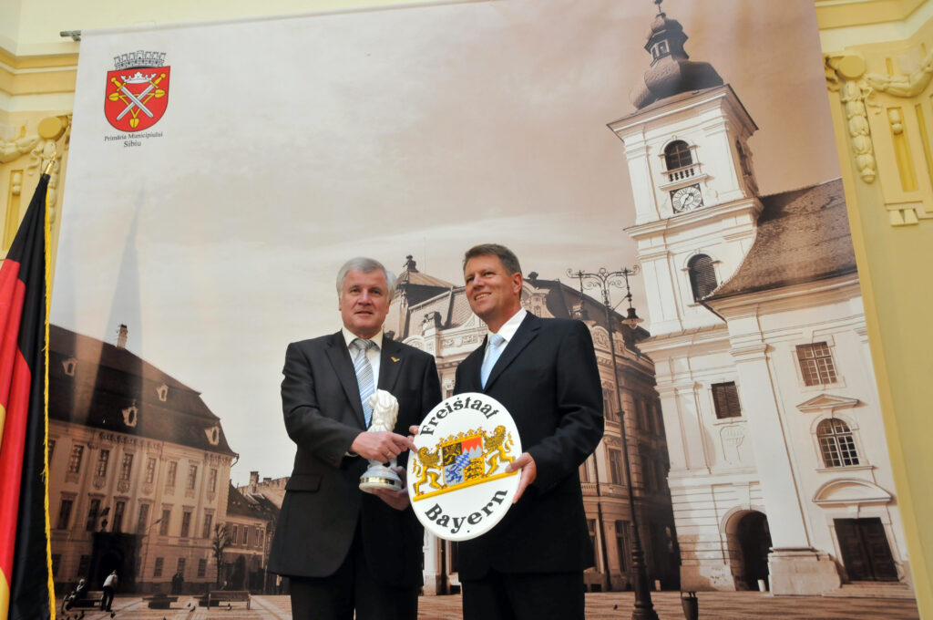 Premierul Bavariei, lobby pentru Sibiu