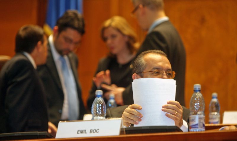 Săptămâna de foc a guvernului Boc