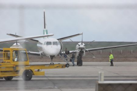 Avion Carpatair, reţinut la sol