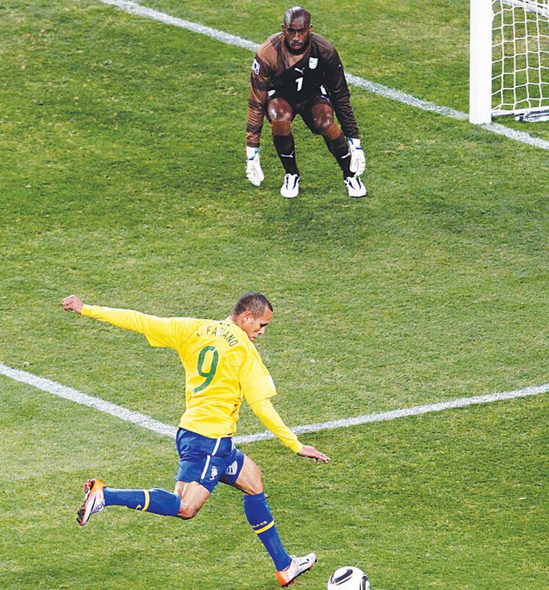 CM 2010: Brazilia şi-a potrivit calificarea cu mâna