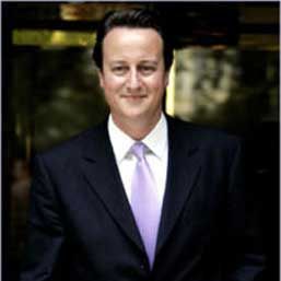 David Cameron, mesagerul celor de la Cupa Mondială