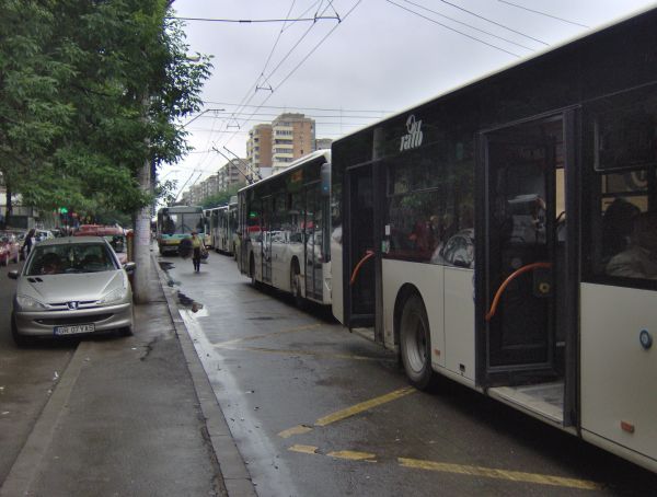 Trafic de grevă: o staţie în 45 de minute