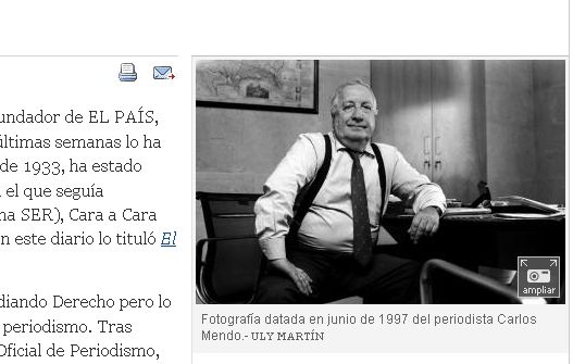 Carlos Mondo, co-fondatorul "El Pais", a murit