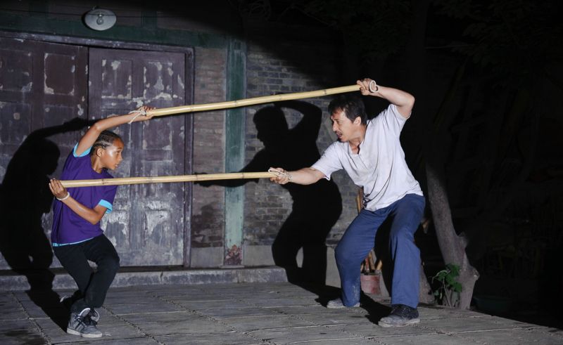Karate kid, fiul lui Will Smith, a căzut în patima kung fu