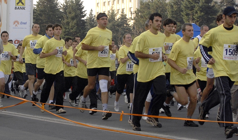 Participare-record la maratonul Bucureştiului