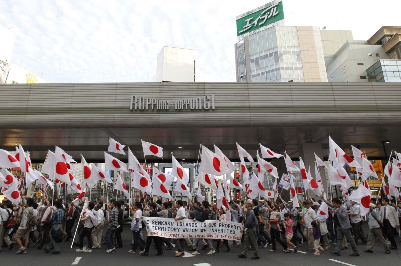 Relaţiile dintre China şi Japonia, tot mai tensionate după protestele de stradă de ieri