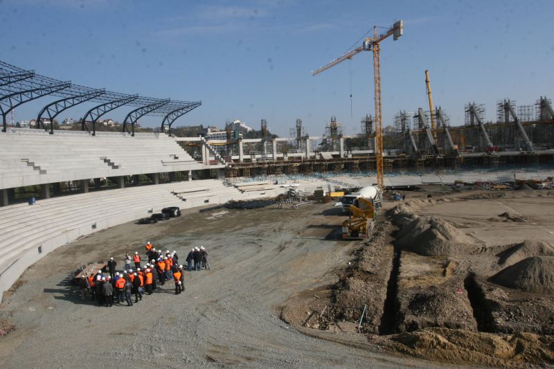 Stadionul din Cluj, mai scump cu 15,4 milioane de euro