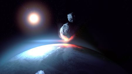 Asteroid cu diametrul de trei metri, în apropiere de Terra