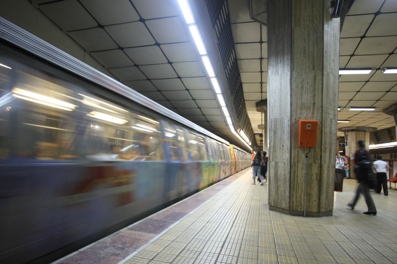 Blocajul de la metrou, produs de deraierea unui boghiu