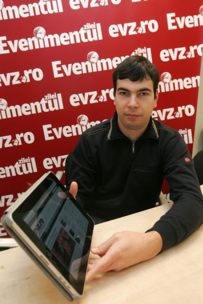 Gabriel Puia a câştigat un iPad la concursul evz.ro