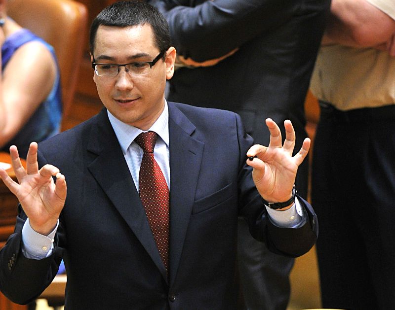 Ponta speră în ruperea coaliţiei guvernamentale