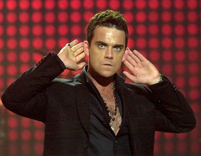 Robbie Williams vede OZN-uri