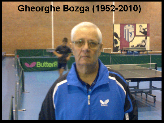 Tenis de masă: A murit Gheorghe Bozga