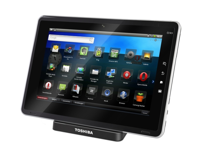 Toshiba a lansat tablet PC-ul Folio 100