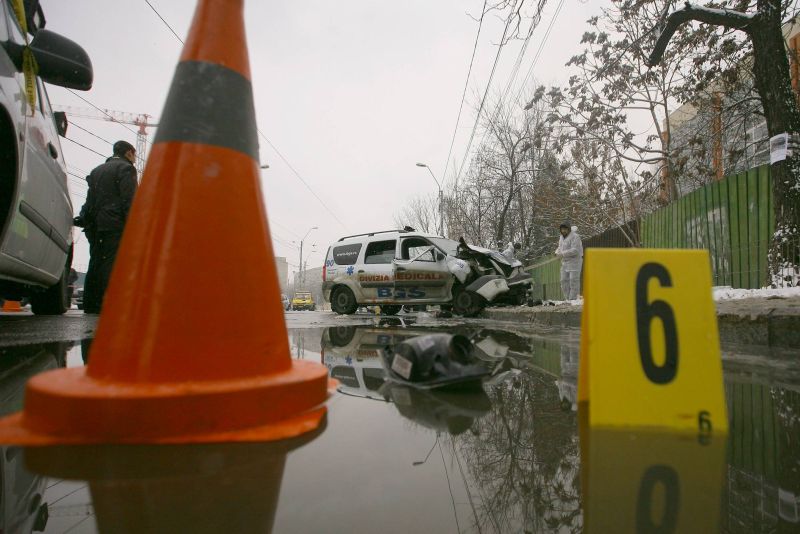 Fără centura de siguranţă, moartea loveşte şi la 40 km/h