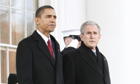 George W. Bush, mai popular decât Barack Obama