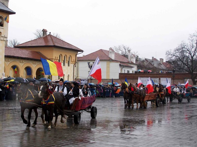 Sărbătoare mohorâtă la Alba Iulia