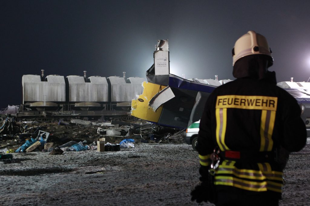 Accident de tren în Germania: 10 morţi