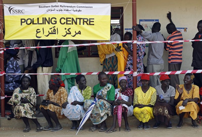 Alegătorii din sudul Sudanului au votat în favoarea secesiunii