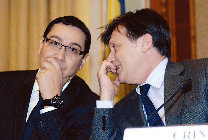 Antonescu şi Ponta au anunţat alianţa la Iaşi