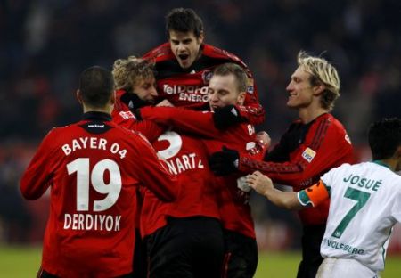 Bayer Leverkusen, victorie de etapă