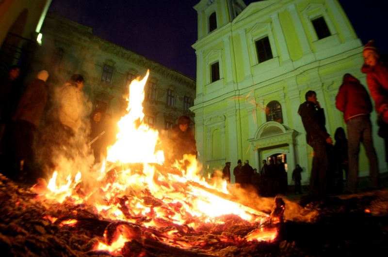 Pregătiri pentru Crăciunul pe stil vechi la Timişoara