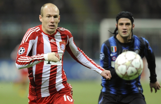 Robben a defilat pe "Bulevardul" Chivu
