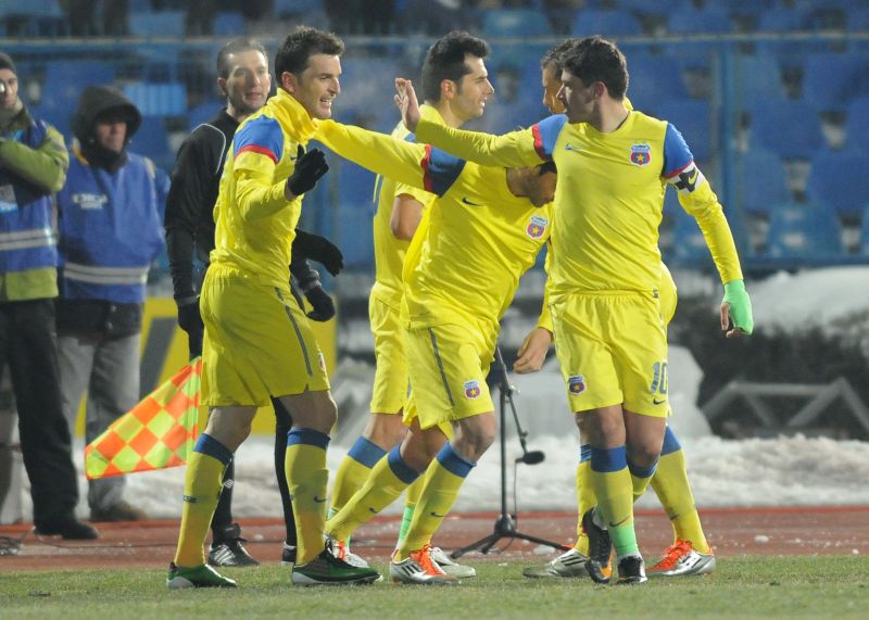 Steaua, victorie facilă în Bănie: 1-0