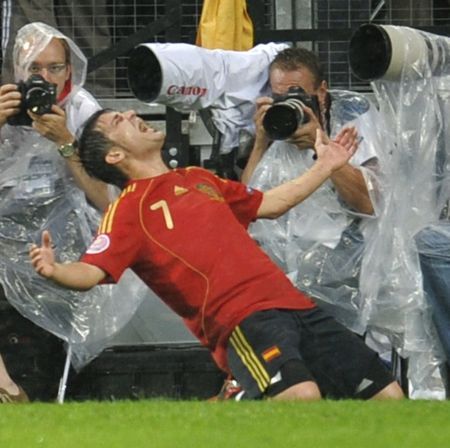 Preliminariile EURO 2012: Villa, cel mai prolific marcator din istoria Spaniei