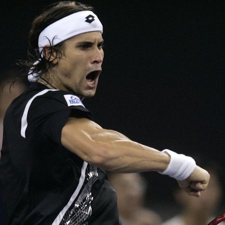 David Ferrer a trimis o minge de tenis spre un copil | VIDEO