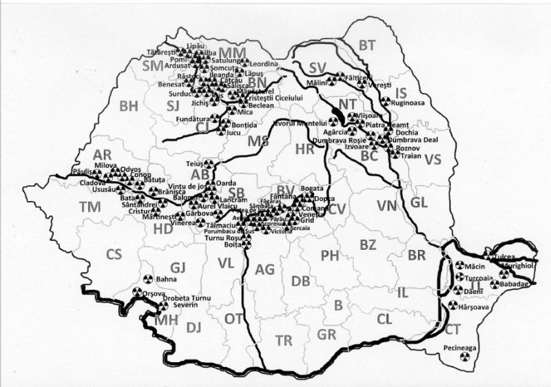 Unde pot fi amplasate centrale nuclearelectrice în România