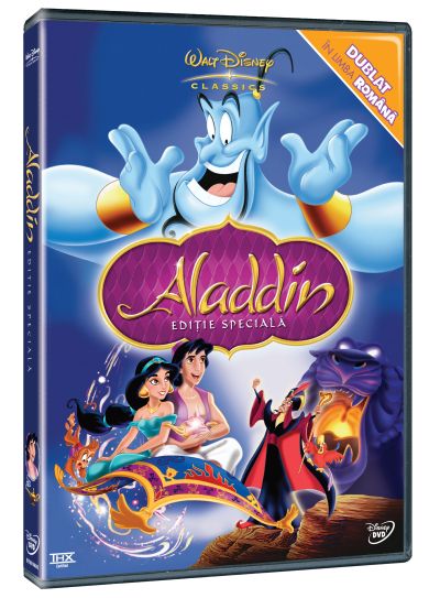 Aladdin şi Alice în Ţara Minunilor se lansează pe DVD