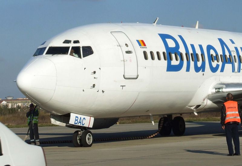 Blue Air a redeschis ruta aeriană Bucureşti - Cluj